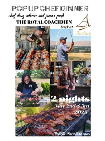 May 3, 2025 Royal Coachmen Pop up Chef Dinner